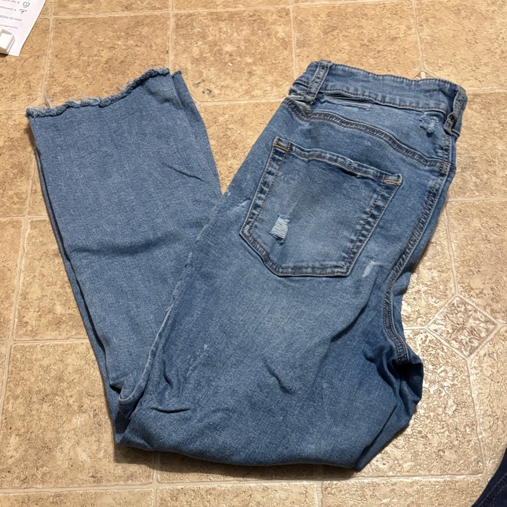 Maurices Blue Straight Leg Jeans